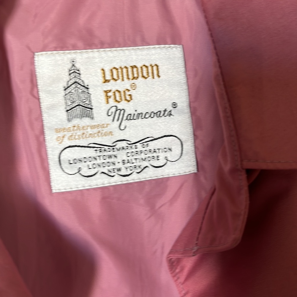 London Fog Jacket sz 10P - Picture 8 of 10